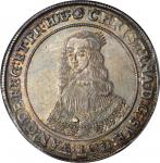 SWEDEN. Riksdaler, 1642-AG. Sala and Stockholm Mint. Christina. PCGS Genuine--Tooled, Unc Details Go