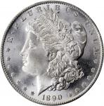 1890-O Morgan Silver Dollar. MS-66 (PCGS).