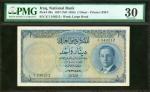 IRAQ. National Bank of Iraq. 1 Dinar, 1947 (ND 1955). P-39a. PMG Very Fine 30.
