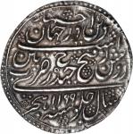 1787年印度2卢比。帕坦铸币厂。INDIA. Mysore. 2 Rupees, AH 1199 Year 3 (1787). Patan Mint. Tipu Sultan. PCGS AU-55