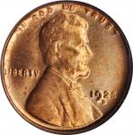 1925-D Lincoln Cent. MS-64 RD (NGC). CAC. OH.
