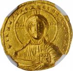 CONSTANTINE VII PORPHYROGENITUS WITH ROMANUS II, 913-959. AV Solidus (4.42 gms), Constantinople Mint
