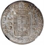 BRAZIL. 960 Reis, 1816-R. Rio de Janeiro Mint. Joao as Prince Regent. NGC MS-62.