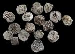 BOLIVIA. Group of Cob Reales (17 Pieces), 17th to 18th Centuries. Grade Range: VERY GOOD to VERY FIN
