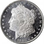 1880-O Morgan Silver Dollar. MS-63 DMPL (PCGS). CAC.