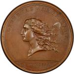 1781 (1783) Libertas Americana Medal. Original. Paris Mint. By Augustin Dupre. Adams-Bentley 15, Bet