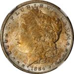 1884-CC Morgan Silver Dollar. MS-67+ (NGC).