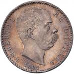 Savoy Coins. Umberto I (1878-1900) 2 Lire 1899 - Nomisma 1003 AG
