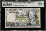 IRELAND, NORTHERN. Allied Irish Banks plc. 100 Pounds, 1988. P-9. PMG Gem Uncirculated 66 EPQ.
