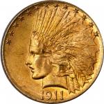 1911-S Indian Eagle. MS-65 (PCGS).