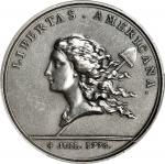 1781 (1980s) Libertas Americana Medal. Modern Paris Mint Dies. Silver. MS-64 (PCGS).