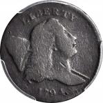 1794 Liberty Cap Half Cent. C-6a. Rarity-5+. Small Edge Letters. Good-4 (PCGS).