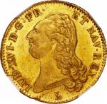 France. 1786. Gold. NGC MS63. UNC－. 2Ruidor. Louis XVI Gold 2 Louis Dor