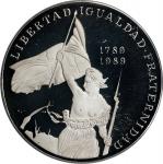 1987年古巴1比索。哈瓦那造币厂。CUBA. Souvenir Peso, 1987. Havana Mint. NGC PROOF-68 Cameo.