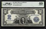 Fr. 255. 1899 $2  Silver Certificate. PMG Extremely Fine 40.
