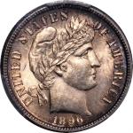 1896-S Barber Dime. MS-64 (PCGS). CAC.