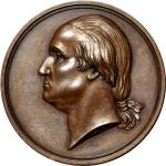 Undated (ca. 1854) Metropolitan Mechanics Institute Award Medal. By Francis Nalder Mitchell. Musante
