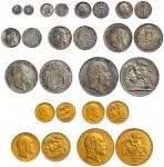 1902年英国爱德华七世精制金银币一套十三枚/均PCGS评级