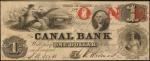 Portland, Maine. Canal Bank. April 1, 1862. $1. Choice Very Fine.