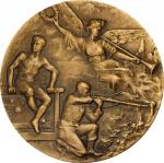 FRANCE. Bronze Sporting Medal, ND (ca. 1910). UNCIRCULATED.