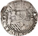 BOLIVIA. Cob 4 Reales, ND (1578-86)-P. Potosi Mint; Unknown Assayer (C). Philip II. PCGS Genuine--Ho