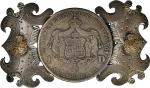 Belt Buckle fashioned out of an 1883 Kingdom of Hawaii dollar.