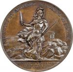 1779年斯托尼角勋章 PCGS MS 63 1779 (1780) De Fleury at Stony Point Medal