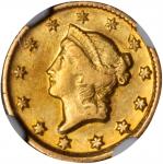 1851-D Gold Dollar. EF-45 (NGC).