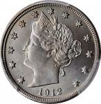 1912-S Liberty Head Nickel. MS-65 (PCGS).