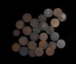 GREAT BRITAIN. Copper Tokens (Approximately 163 Pieces), 18th Century. Grade Range: VERY GOOD to EXT