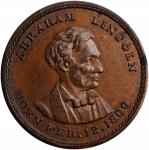 1862 Lincoln Political Campaign Medalet Muling. Cunningham 29-350C, King-190, DeWitt-AL 1860-45A. Co