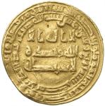 LE MONDE ARABE ARABIA  ABBASID CALIPHATE AN ABBASID GOLD COIN STRUCK IN MECCA  alMutawakkil， AH 2322