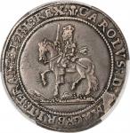 GREAT BRITAIN. 1/2 Pound, 1642. Shrewsbury Mint. Charles I. PCGS EF-40.