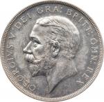 1927年英国壹圆银币。伦敦造币厂。GREAT BRITAIN. Crown, 1927. London Mint. George V. PCGS PROOF-63.