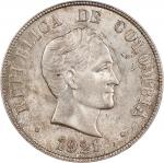COLOMBIA. 50 Centavos, 1921. Philadelphia Mint. PCGS MS-62.