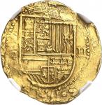 ESPAGNEPhilippe II d’Espagne (1556-1598). 2 escudos ND, S, Séville.