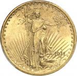 USARépublique fédérale des États-Unis d’Amérique (1776-à nos jours). 20 dollars Saint-Gaudens 1911, 