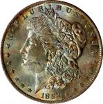 1884-O Morgan Silver Dollar. MS-64 (ANACS). OH.