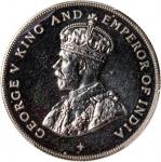 1919年海峡殖民地1元，后铸币，PCGS PR65
