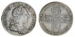 George III (1760-1820), Shilling, 1763, Northumberland type, first bust right, rev. crowned shields 