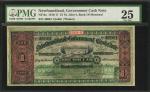 CANADA-NEWFOUNDLAND. Bank of Montreal. 1 Dollar, 1910-11. NF-9a. PMG Very Fine 25.