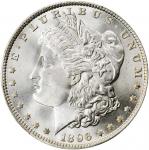 1896 Morgan Silver Dollar. MS-67+ (PCGS). CAC.