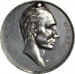 1844 Henry Clay. DeWitt-HC 1844-20. White metal. 35.0 mm. Extremely Fine, pierced.