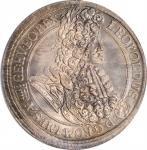 HUNGARY. Taler, 1699-KB. Kremnitz Mint. Leopold I. NGC AU-58.