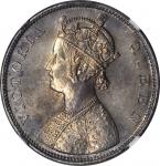 INDIA. Rupee, 1862-(B). NGC AU Details--Excessive Surface Hairlines.