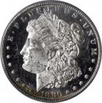 1880-S Morgan Silver Dollar. MS-64 DMPL (PCGS).