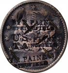 BY R. PAINE / SPRINGFIELD six times / US / TA counterstamped on the both sides of an 1834 Matron Hea