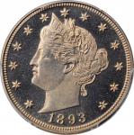 1893 Liberty Head Nickel. Proof-67+ Cameo (PCGS). CAC.
