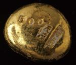 民国时期“天茂”半两金锭一枚，重量：18.65克，保存完好