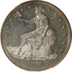 1876-CC Trade Dollar. Type I/II. MS-62 (PCGS).